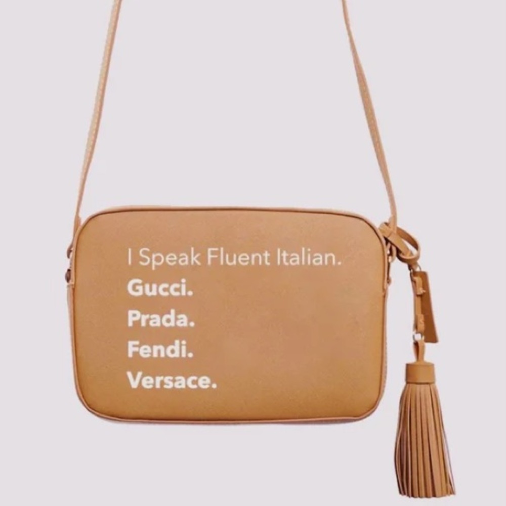 LA Trading Co. I Speak Fluent Italian Crossbody